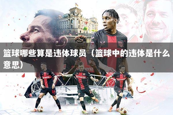 详细阅读:篮球哪些算是违体球员(篮球中的违体是什么意思) 篮球哪些算是违体球员(篮球中的违体是什么意思)